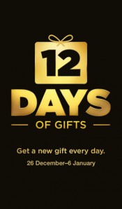 12 days of gifts